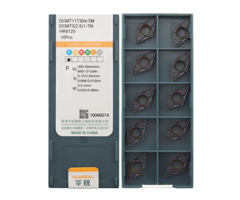 Пластина токарная для точения HUAREAL DCMT11T304-TM-HR8125, арт. 00075298: фото 2