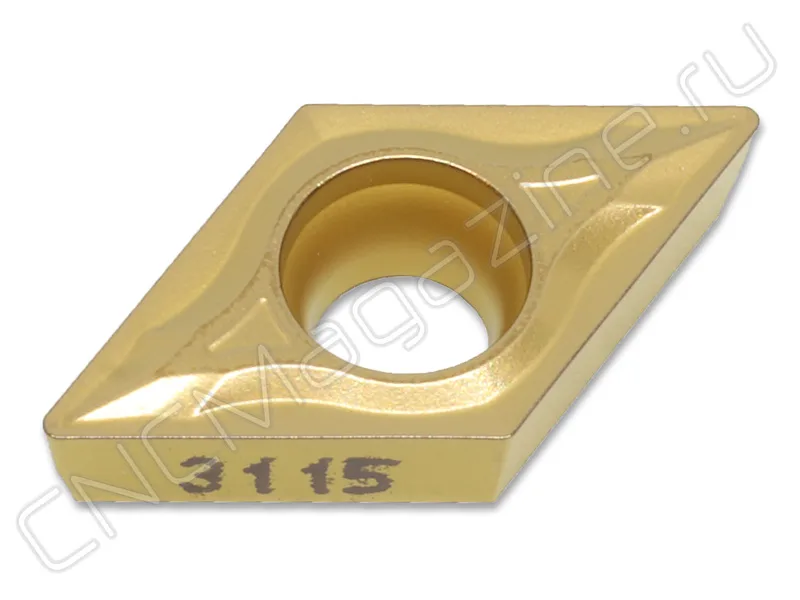 DCMT11T304-UF YG3115 пластина для точения YG-1, арт. 26687