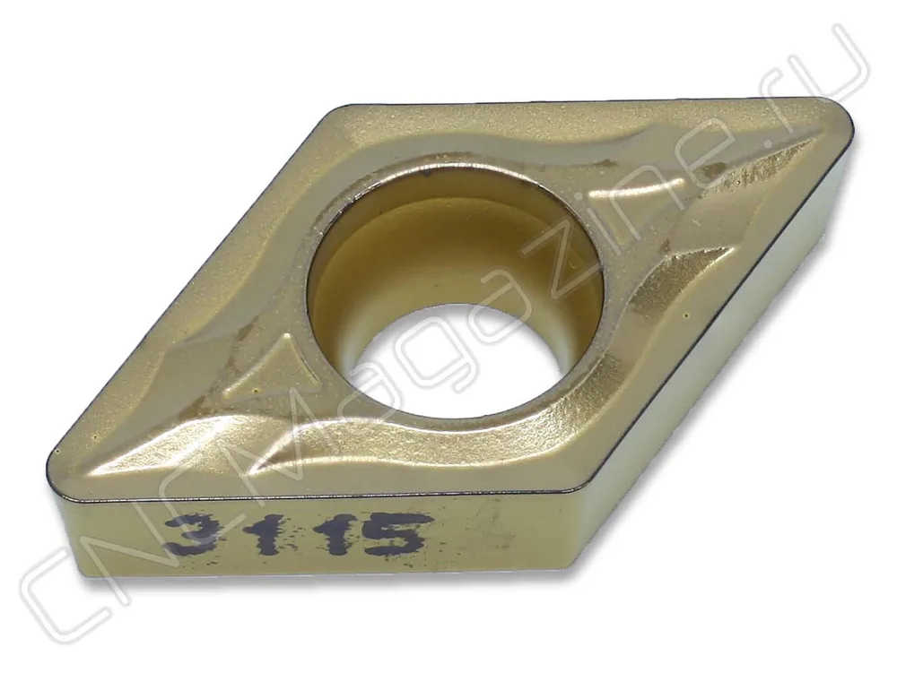 DCMT11T308-UF YG3115 пластина для точения YG-1, арт. 26624