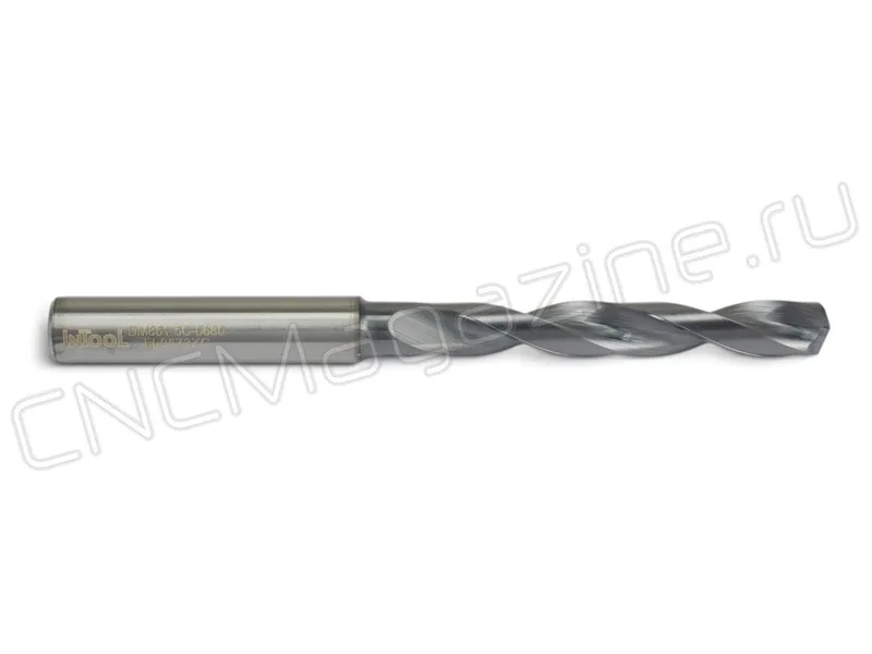 Сверло твердосплавное по металлу 6.8 мм DM861-5C-0680 ц/х Intool, арт. 17124