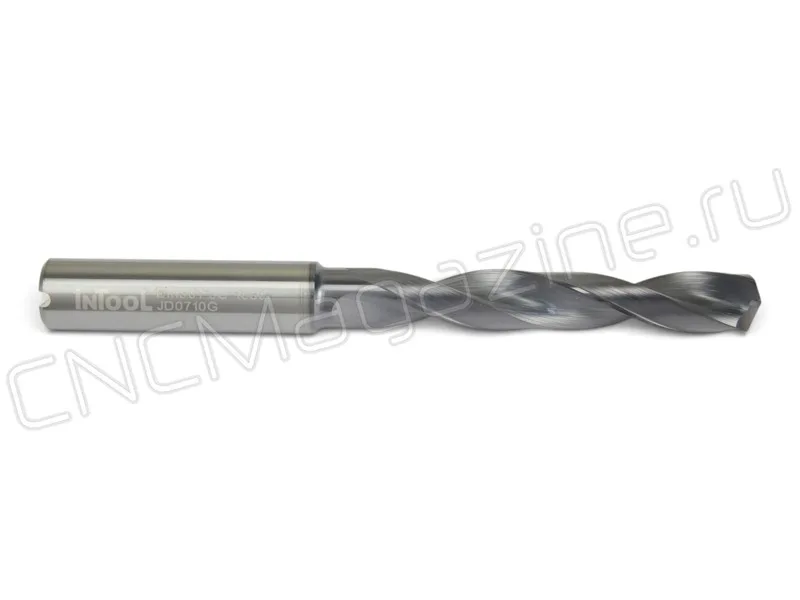 Сверло твердосплавное по металлу 10.3 мм DM861-5C-1030 ц/х Intool, арт. 17194