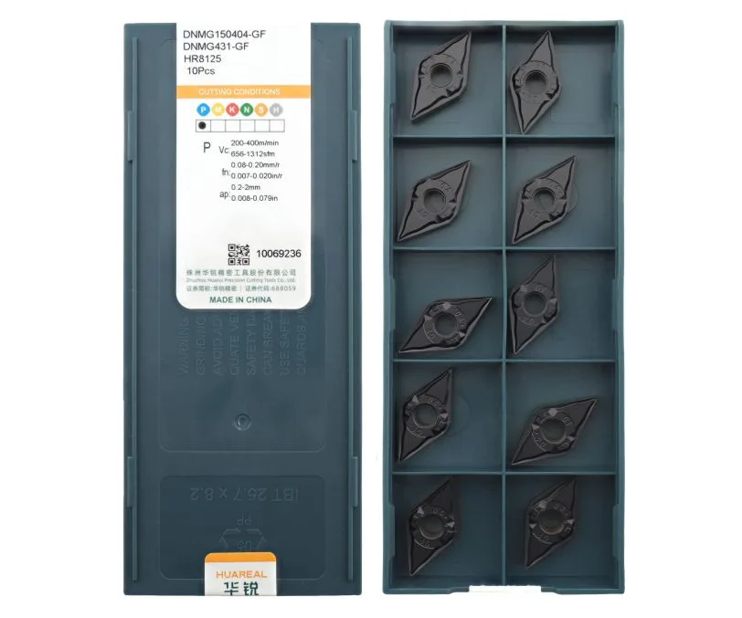 Пластина токарная для точения HUAREAL DNMG150404-GF-HR8125, арт. 00075312: фото 2