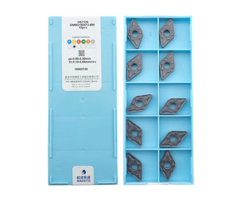 Пластина токарная для точения HADSTO DNMG150408-BM-HS7125, арт. 00071317: фото 2