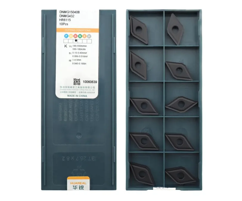 Пластина токарная для точения HUAREAL DNMG150408-HR6115, арт. 00075321: фото 2