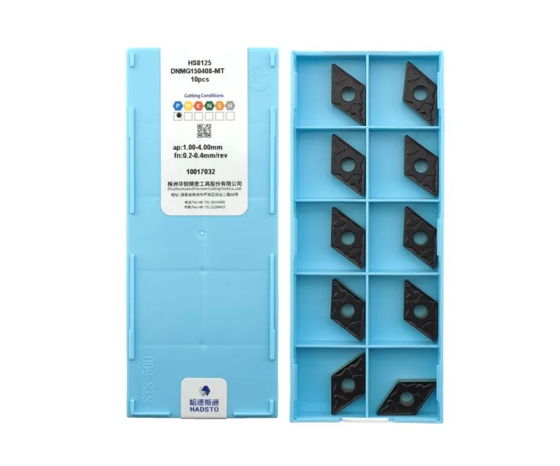 Пластина токарная для точения HADSTO DNMG150408-MT-HS8125, арт. 00071318: фото 2