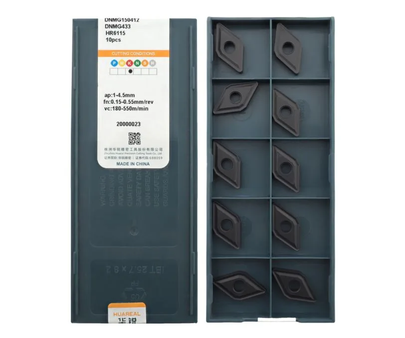 Пластина токарная для точения HUAREAL DNMG150412-HR6115, арт. 00075323: фото 2