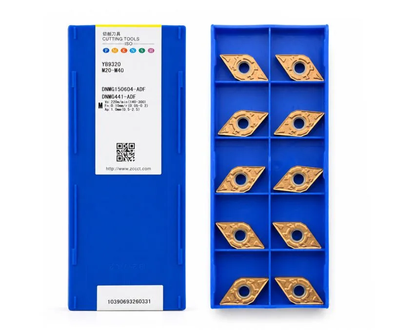 Пластина токарная для точения ZCC CT DNMG150604-ADF-YB9320, арт. 00126850: фото 2