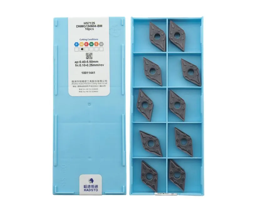 Пластина токарная для точения HADSTO DNMG150604-BM-HS7125, арт. 00071320: фото 2