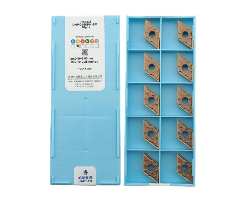 Пластина токарная для точения HADSTO DNMG150604-BM-HS7225, арт. 00073232: фото 2