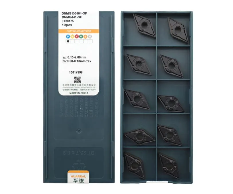 Пластина токарная для точения HUAREAL DNMG150604-GF-HR8125, арт. 00071247: фото 2