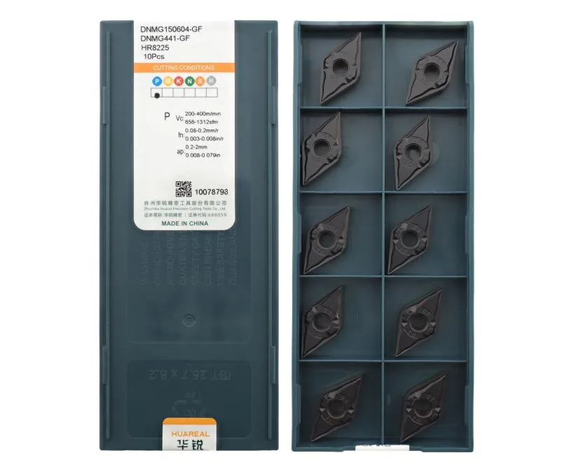 Пластина токарная для точения HUAREAL DNMG150604-GF-HR8225, арт. 00075316: фото 2
