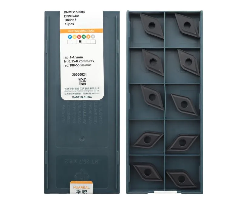 Пластина токарная для точения HUAREAL DNMG150604-HR6115, арт. 00075324: фото 2
