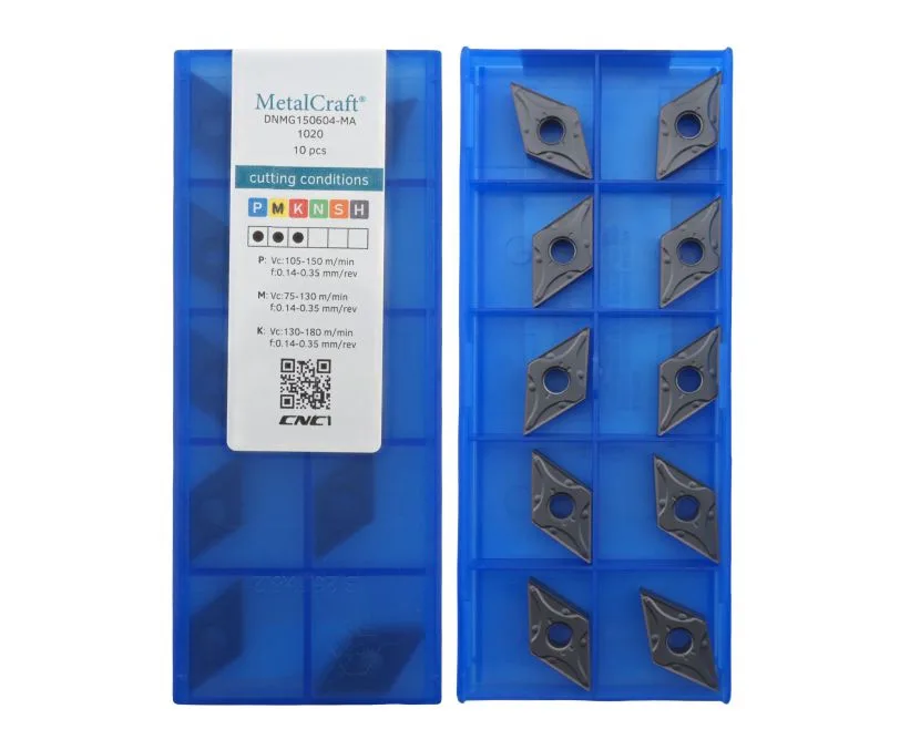 Пластина токарная для точения MetalCraft DNMG150604-MA-1020, арт. 00083213: фото 2