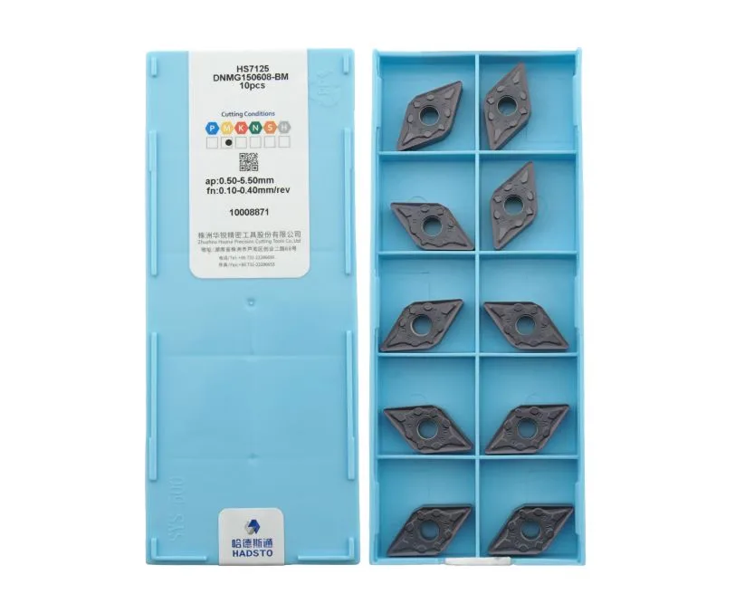 Пластина токарная для точения HADSTO DNMG150608-BM-HS7125, арт. 00071321: фото 2