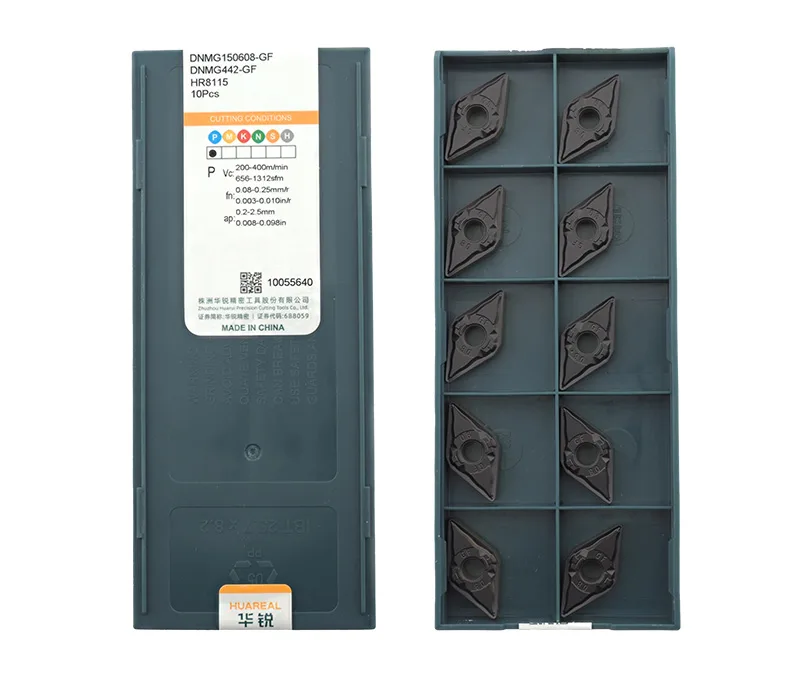 Пластина токарная для точения HUAREAL DNMG150608-GF-HR8115, арт. 00089255: фото 2