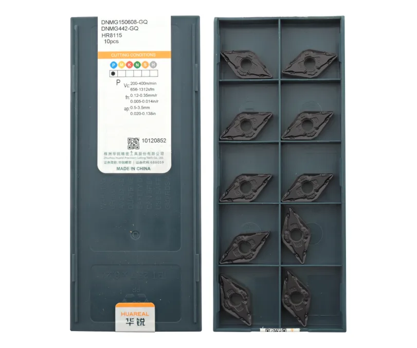 Пластина токарная для точения HUAREAL DNMG150608-GQ-HR8115, арт. 00089262: фото 2