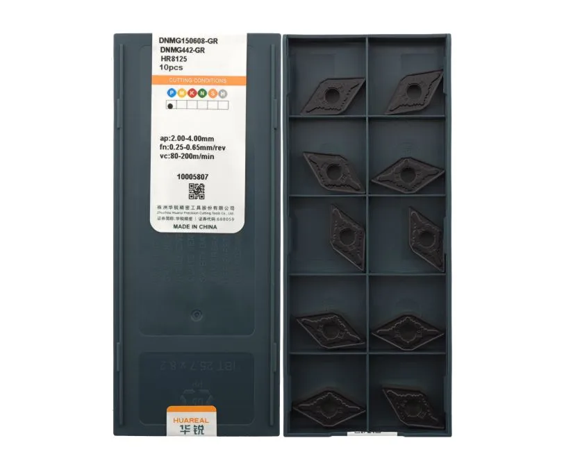 Пластина токарная для точения HUAREAL DNMG150608-GR-HR8125, арт. 00071252: фото 2