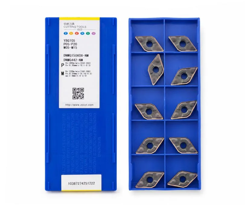 Пластина токарная для точения ZCC CT DNMG150608-NM-YBG105, арт. 00126821: фото 2