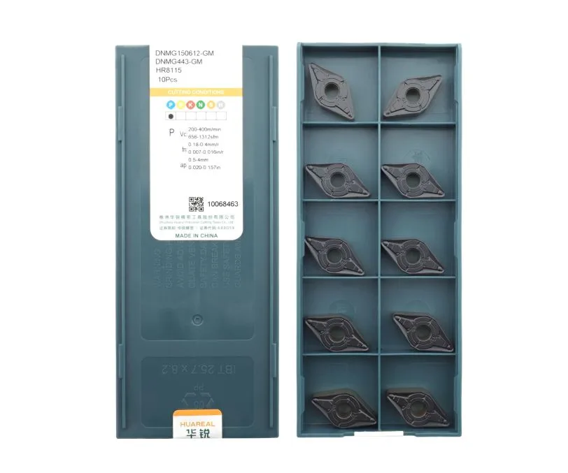 Пластина токарная для точения HUAREAL DNMG150612-GM-HR8115, арт. 00086043: фото 2