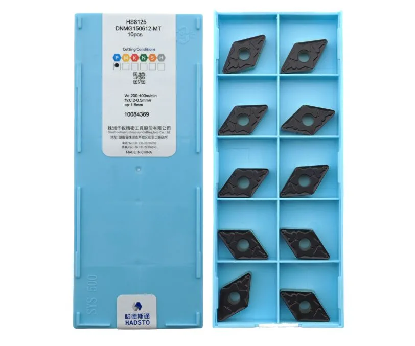 Пластина токарная для точения HADSTO DNMG150612-MT-HS8125, арт. 00075318: фото 2