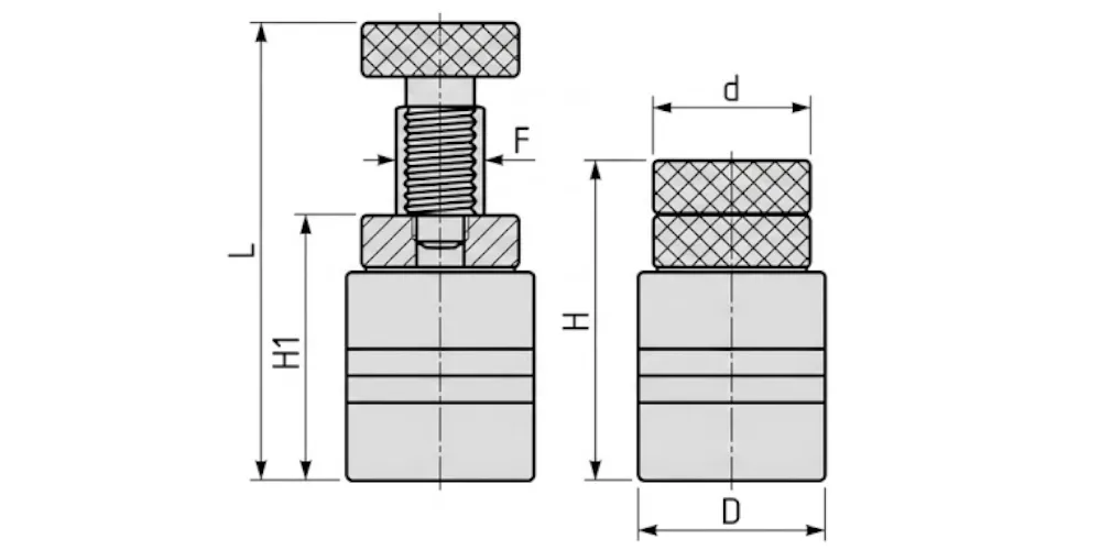 Домкрат винтовой фрезерный 32x4764 MetalCraft, арт. 00134252: фото 2
