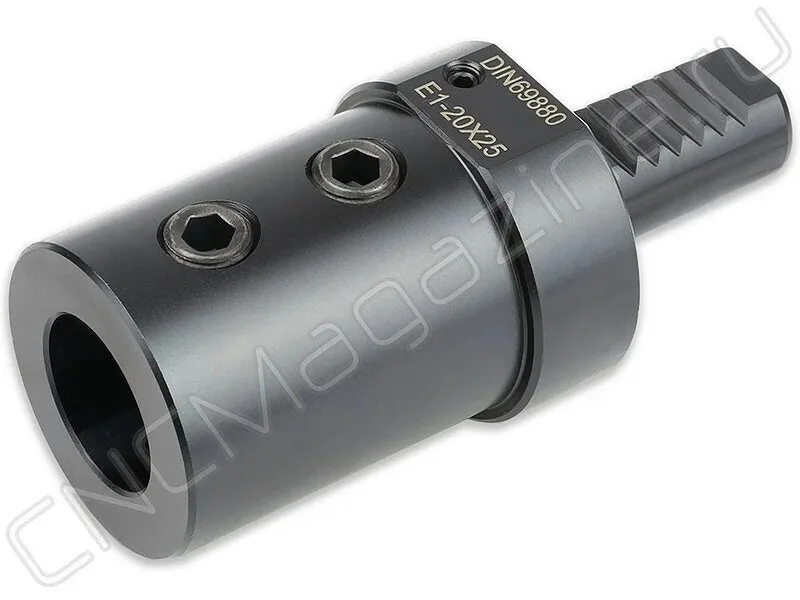 Держатель инструмента VDI для сверл, аксиальный CNCM E1-20x25, арт. 10040