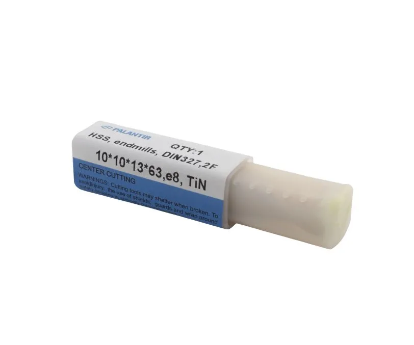 Фреза концевая (PALANTIR) из быстрорежущей стали EMP-2F-10x63-HSS-TiN, арт. 00098172: фото 3