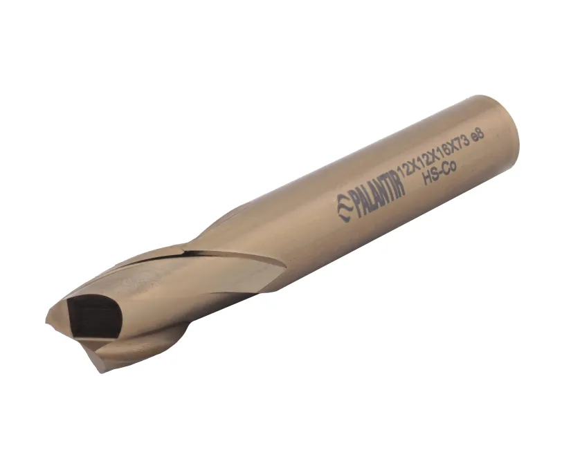Фреза концевая (PALANTIR) из быстрорежущей стали EMP-2F-12x73-HSCo-8-BR, арт. 00098177