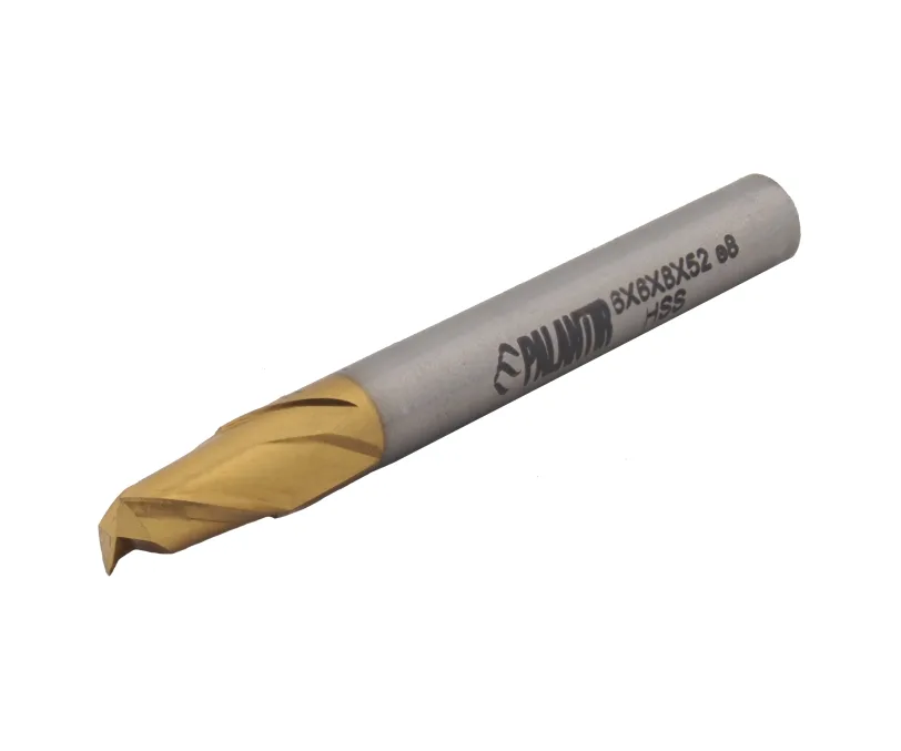 Фреза концевая (PALANTIR) из быстрорежущей стали EMP-2F-6x52-HSS-TiN, арт. 00098170