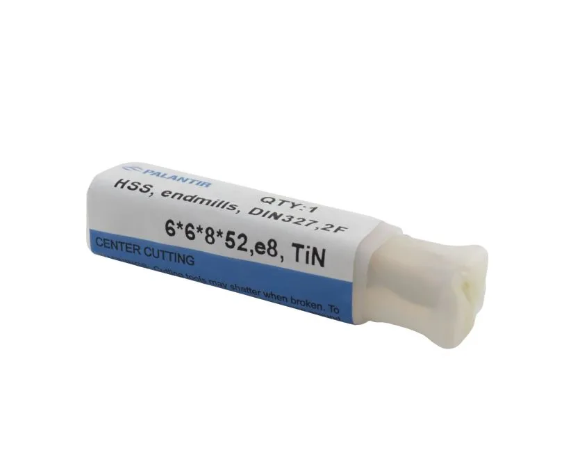 Фреза концевая (PALANTIR) из быстрорежущей стали EMP-2F-6x52-HSS-TiN, арт. 00098170: фото 3