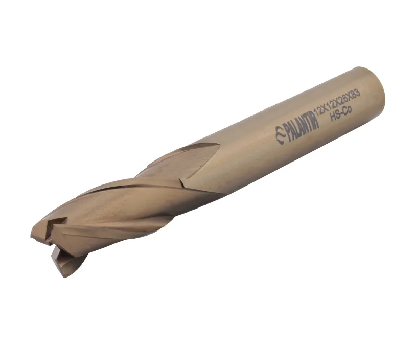 Фреза концевая (PALANTIR) из быстрорежущей стали EMP-3F-12x83-HSCo-8-BR, арт. 00098155