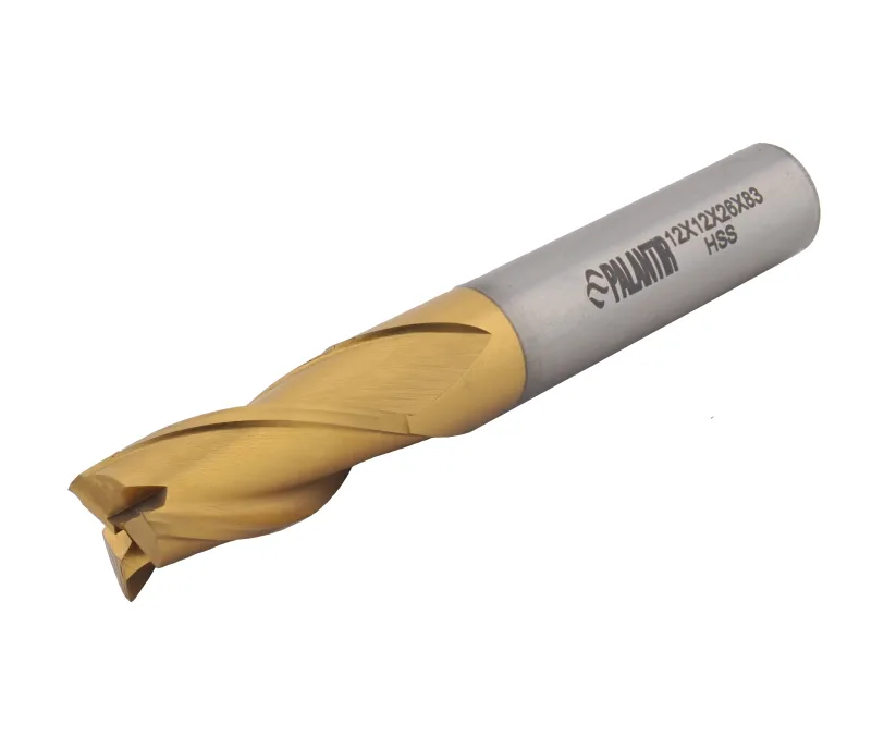 Фреза концевая (PALANTIR) из быстрорежущей стали EMP-3F-12x83-HSS-TiN, арт. 00098138