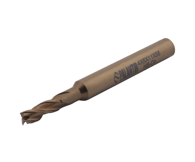 Фреза концевая (PALANTIR) из быстрорежущей стали EMP-3F-4x55-HSCo-8-BR, арт. 00098153