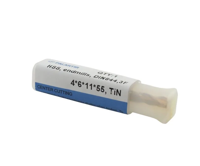 Фреза концевая (PALANTIR) из быстрорежущей стали EMP-3F-4x55-HSS-TiN, арт. 00098136: фото 3