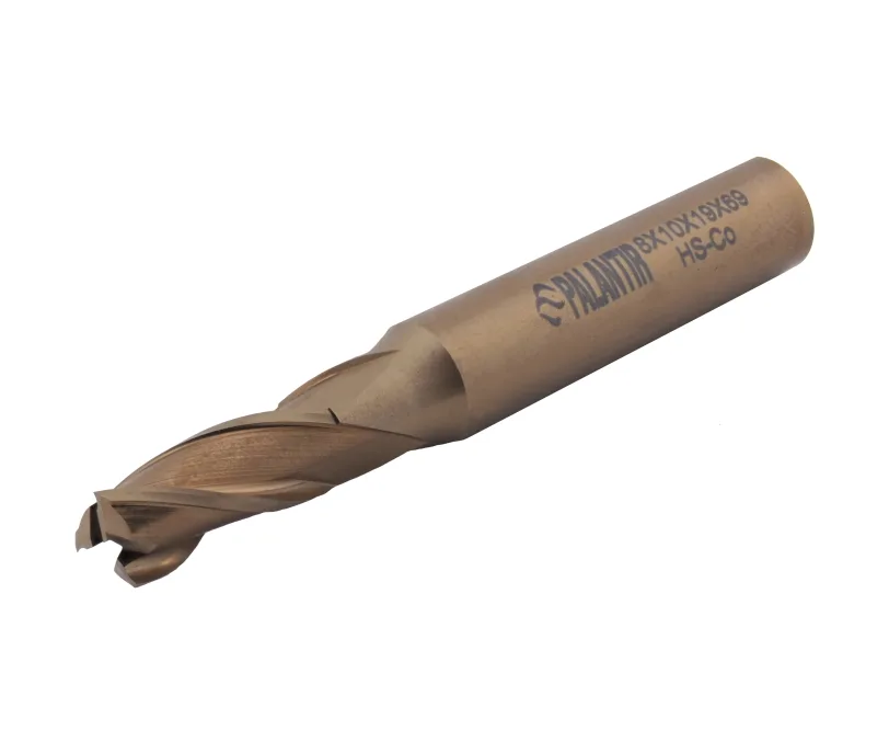 Фреза концевая (PALANTIR) из быстрорежущей стали EMP-3F-8x69-HSCo-8-BR, арт. 00098154