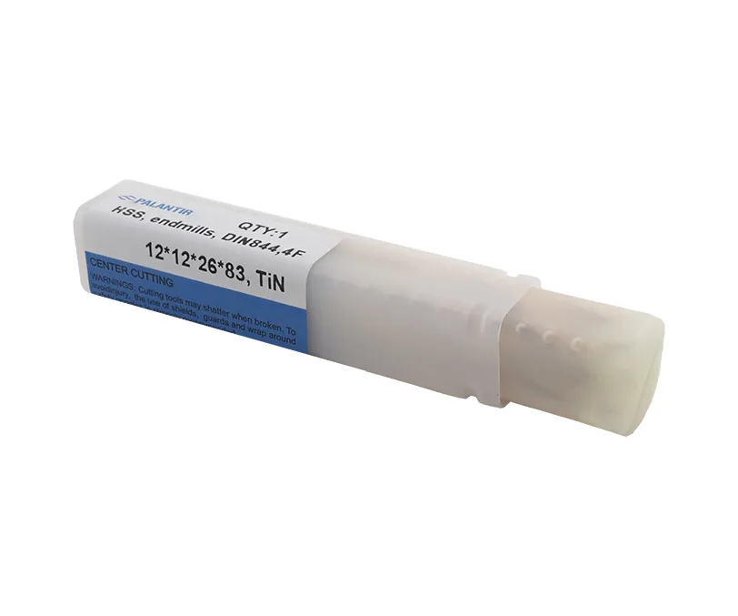 Фреза концевая (PALANTIR) из быстрорежущей стали EMP-4F-12x83-HSS-TiN, арт. 00098149: фото 3