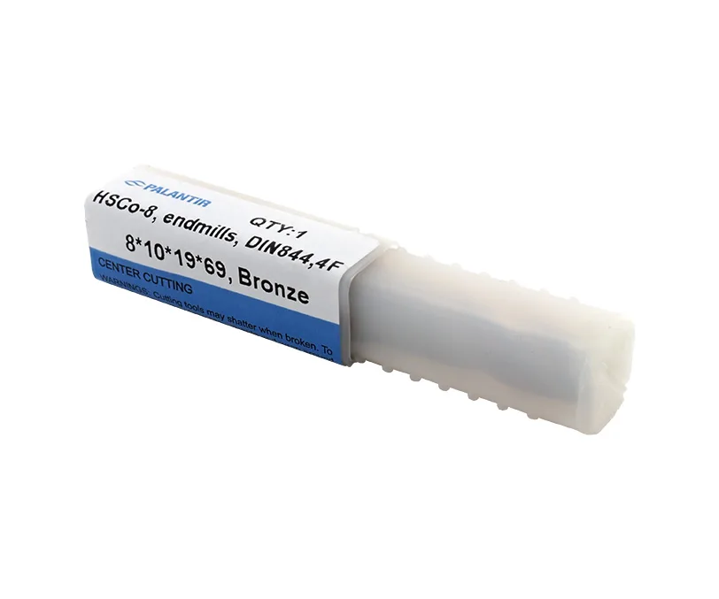 Фреза концевая (PALANTIR) из быстрорежущей стали EMP-4F-8x69-HSCo-8-BR, арт. 00098163: фото 3