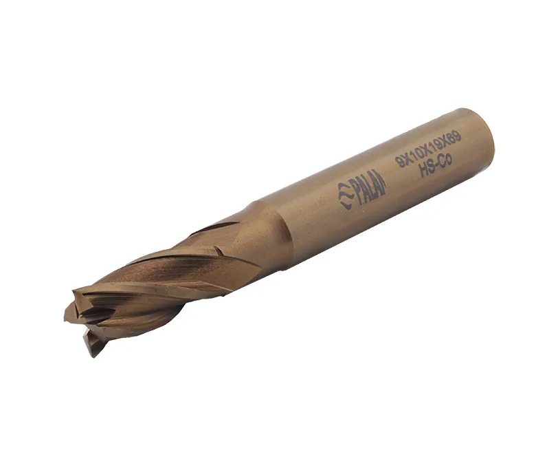 Фреза концевая (PALANTIR) из быстрорежущей стали EMP-4F-9x69-HSCo-8-BR, арт. 00098164