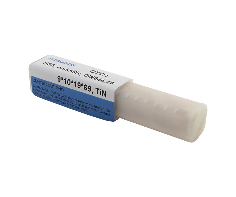 Фреза концевая (PALANTIR) из быстрорежущей стали EMP-4F-9x69-HSS-TiN, арт. 00098147: фото 3