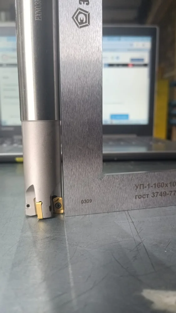 высокоскоростная фреза со сменными пластинами CNCM EXN03R-26-200-C25-4T, арт. 21405: фото 2