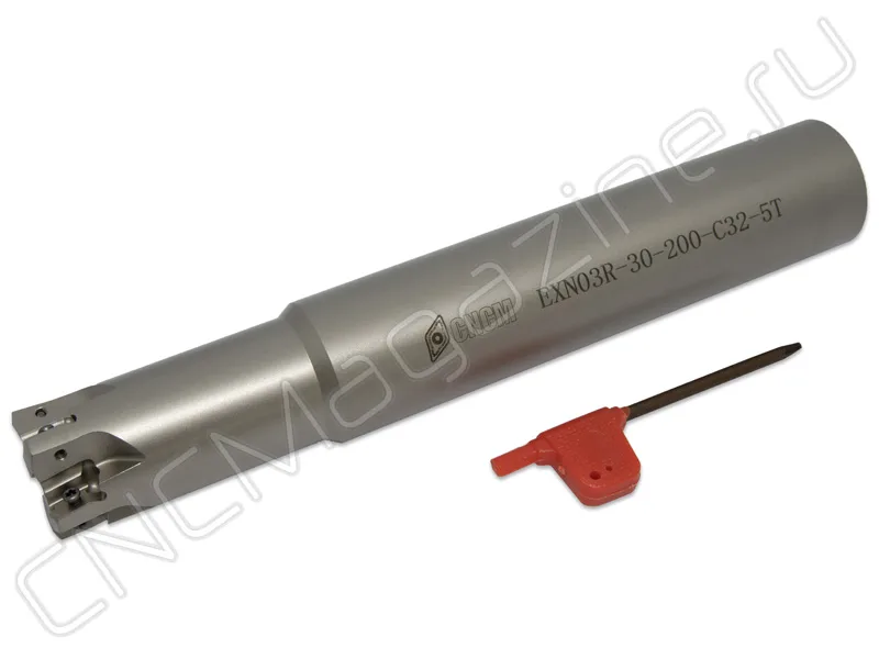высокоскоростная фреза со сменными пластинами 21406 CNCM EXN03R-30-200-C32-5T