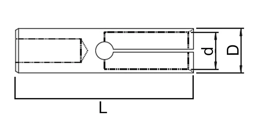 FR/L-07091-M5L hex цанга барфидера с внутренним шестигранником 8,0 мм MetalCraft, арт. 00135290