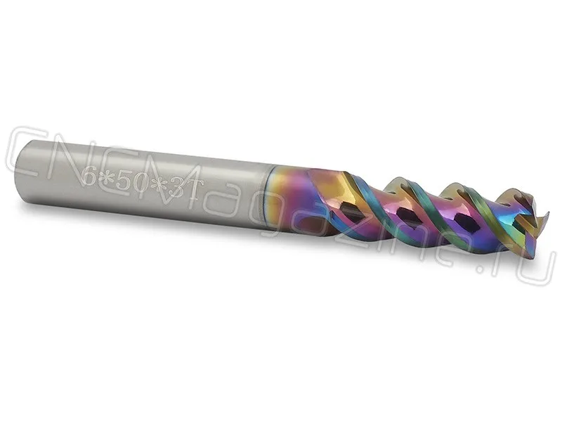 GE3-D6.0-18x50 AL DLC фреза концевая твердосплавная CNCM, арт. 20302