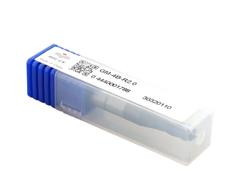 Фреза твердосплавная сферическая ZCC CT GM-4B-R2.0-KMG303, арт. 00121207: фото 3