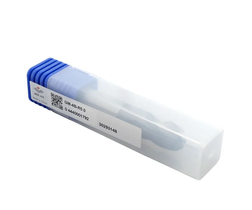 Фреза твердосплавная сферическая ZCC CT GM-4B-R5.0-KMG303, арт. 00121238: фото 3