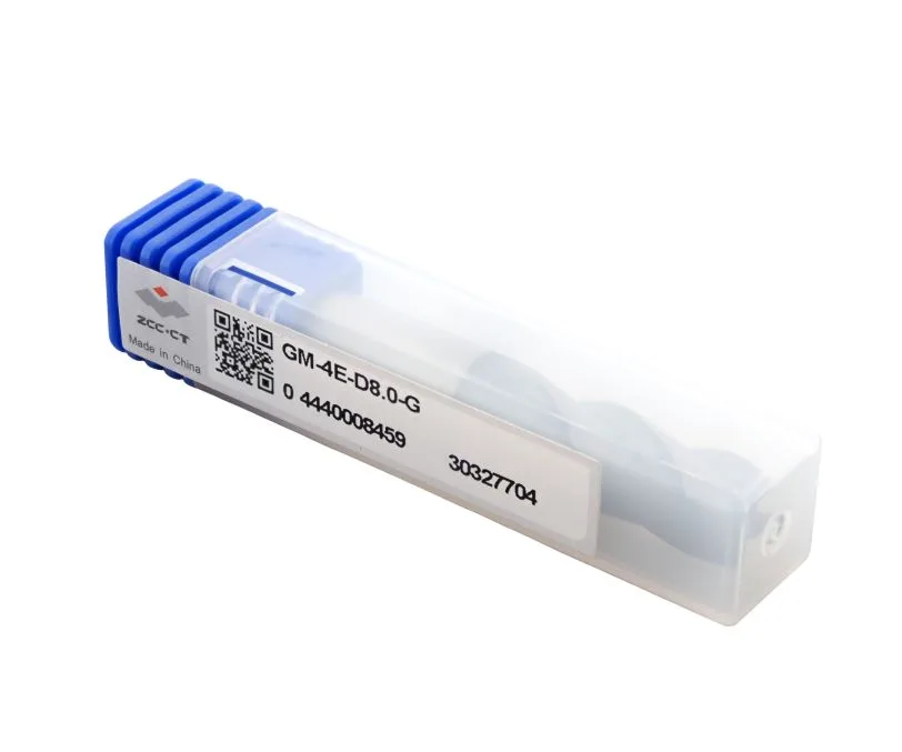Фреза твердосплавная концевая ZCC CT GM-4E-D8.0-G-KMG303, арт. 00121228: фото 3