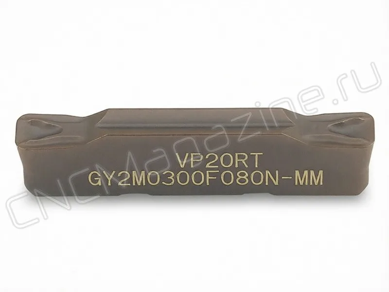 GY2M0300F080N-MM VP20RT пластина твердосплавная отрезная MSD, арт. 20847