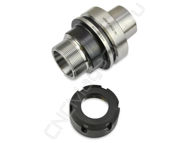 Цанговый патрон DIN6499 CNCM HSK63F-ER32-75, арт. 09423: фото 2