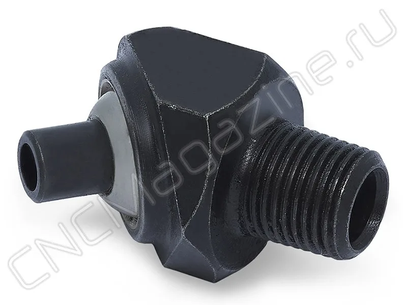 Сопло СОЖ высокого давления HTAP-1/8-10 NPT, регулируемое CNCM, арт. 21524