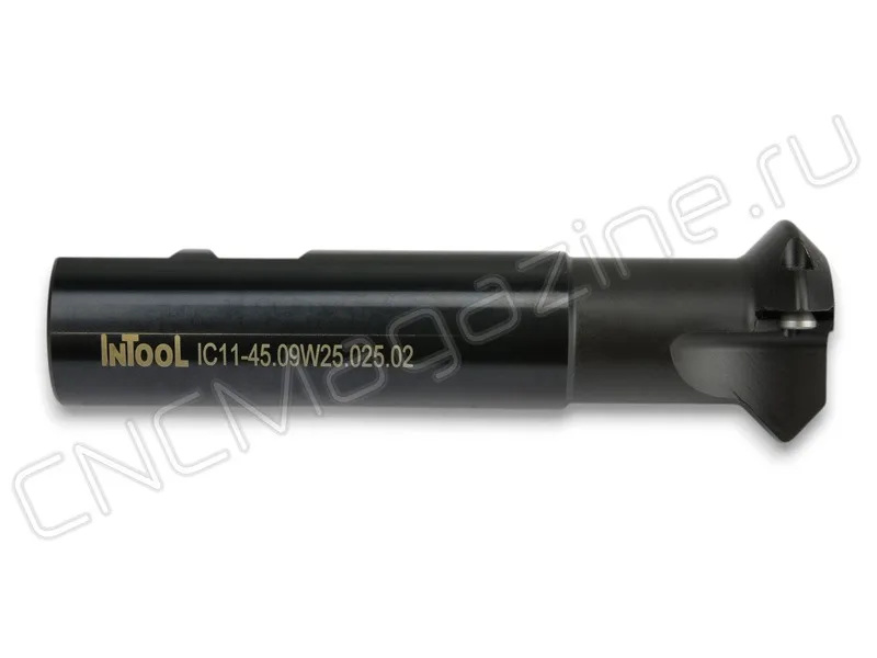 фреза фасочная со сменными пластинами Intool IC11-45.09W25.025.02, арт. 14279